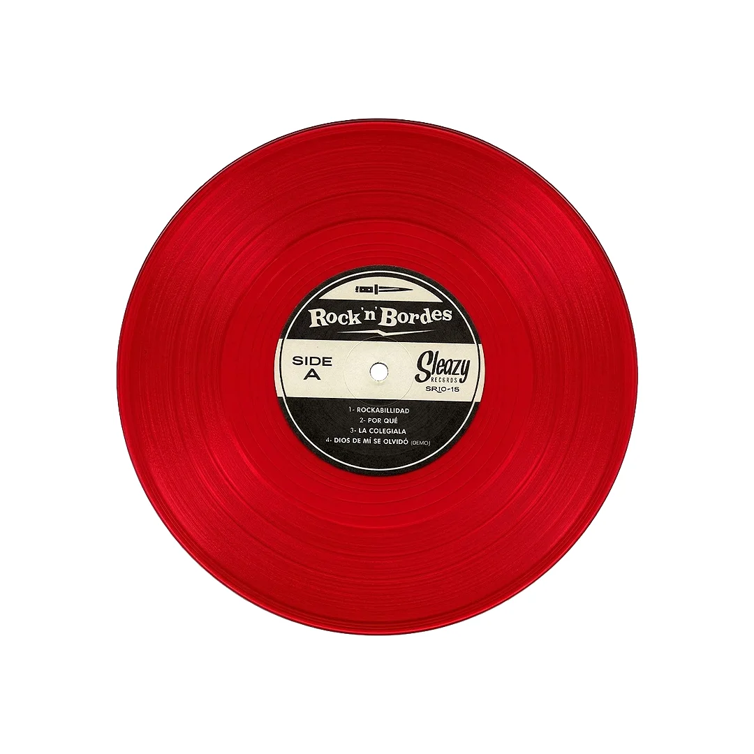 Rock'n'Bordes - Dios De Mí Se Olvidó | Vinyl 10" Rojo (Edición Limitada / Sellado) - Image 3
