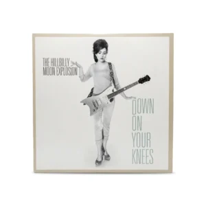 The Hillbilly Moon Explosion – Down On Your Knees | Vinyl 7" Azul (Misprint Cover / Raro)