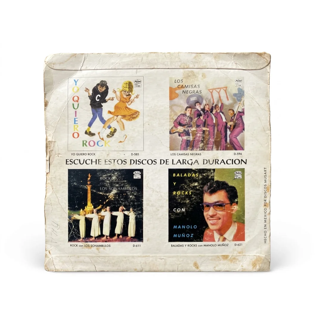 Alberto Vázquez – Perdóname Mi Vida / El Secreto | Vinyl 7" EP (Musart México 1960s) - Imagen 2