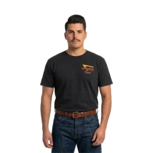 In-N-Out Burger – Texas Sunset Classic Cars Graphic Tee | Playera Retro Americana (Talla Large)
