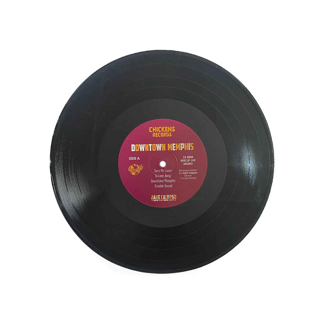 Jake Calypso and his Red Hot – Downtown Memphis | Vinyl 12" LP (Recorded at Sun Studio) - Imagen 3