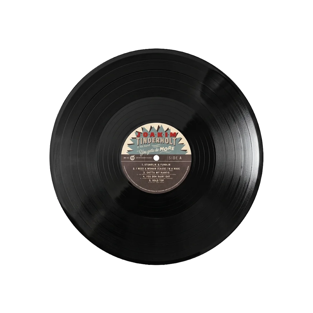 Joakim Tinderholt & His Band – You Gotta Do More | Vinyl 12" LP (Excelente Estado) - Imagen 3