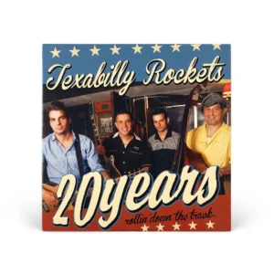 Texabilly Rockets – 20 Years (Rollin' Down The Track...) | Vinyl 12" LP (Excelente Estado)