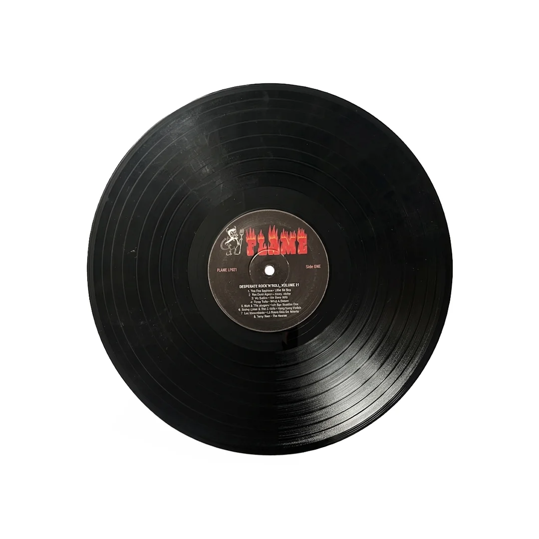 Varios Artistas – Desperate Rock 'N' Roll Volume 21 | Vinyl 12" LP (Flame Records) - Imagen 3