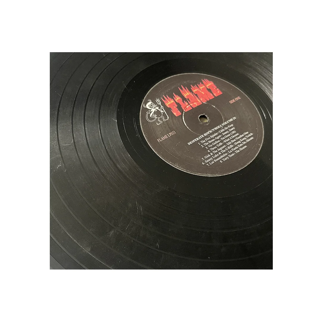 Varios Artistas – Desperate Rock 'N' Roll Volume 21 | Vinyl 12" LP (Flame Records) - Imagen 4