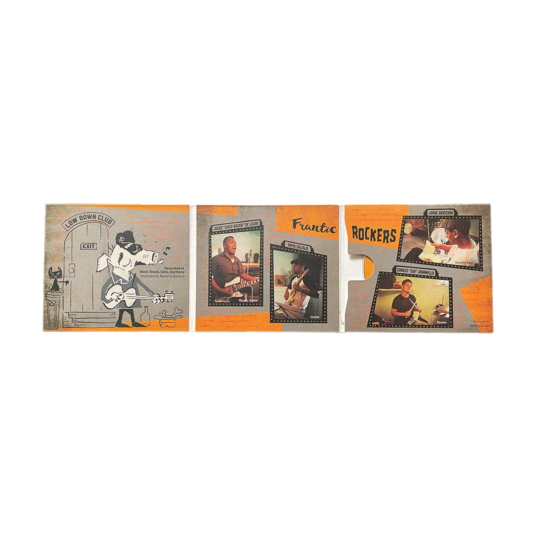 Frantic Rockers – Low Down Dog | CD Album Digipak (Rhythm Bomb Records) - Imagen 3