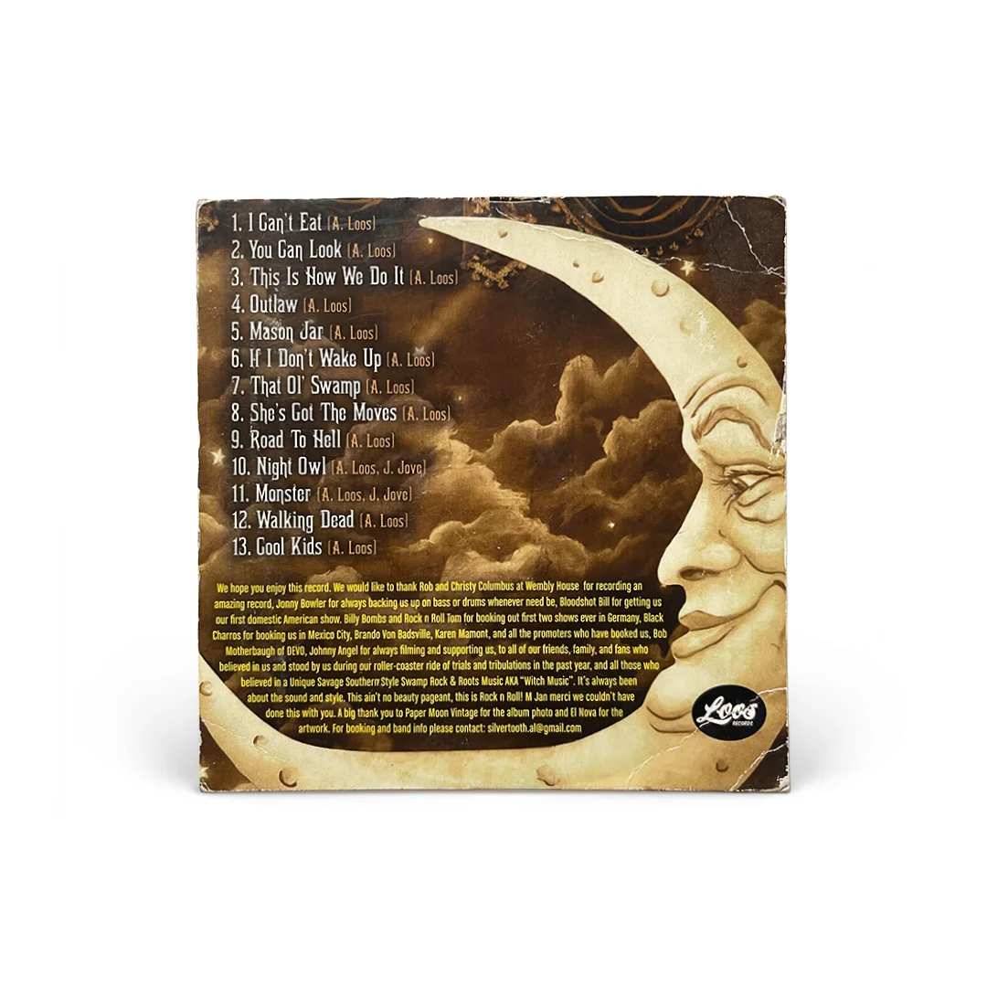 Silvertooth Loos & The Witch – Witch Music | CD Album Autografiado (Loos Records) - Imagen 2